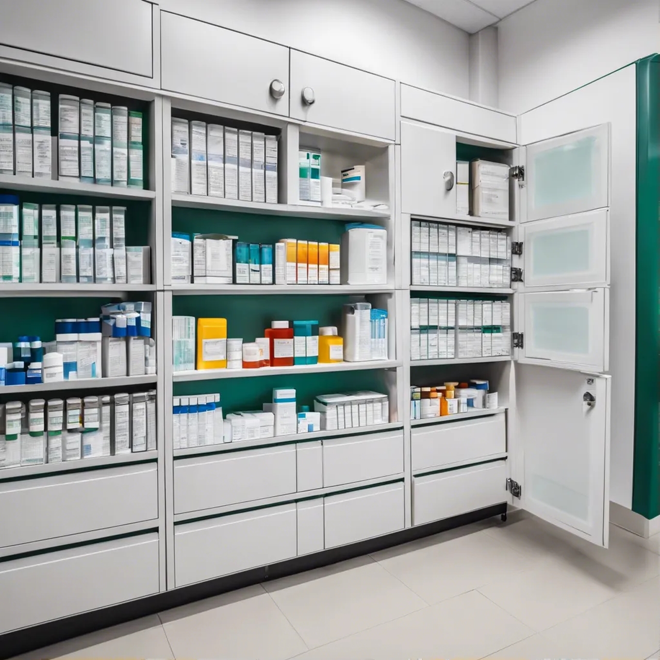 Медицинские шкафы для хранения медикаментов