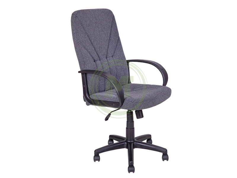 Офисное кресло AV 101 PL MK ткань серая с черной ниткой