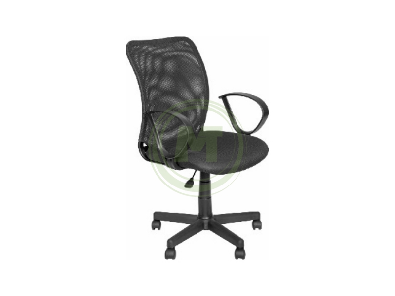 Офисное кресло AV 219 PL ткань/сетка черная
