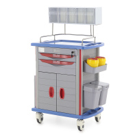 Столик-тележка AT750-01 TM-003AH-00 для анестезиологических задач — купить в Медмебель.ру