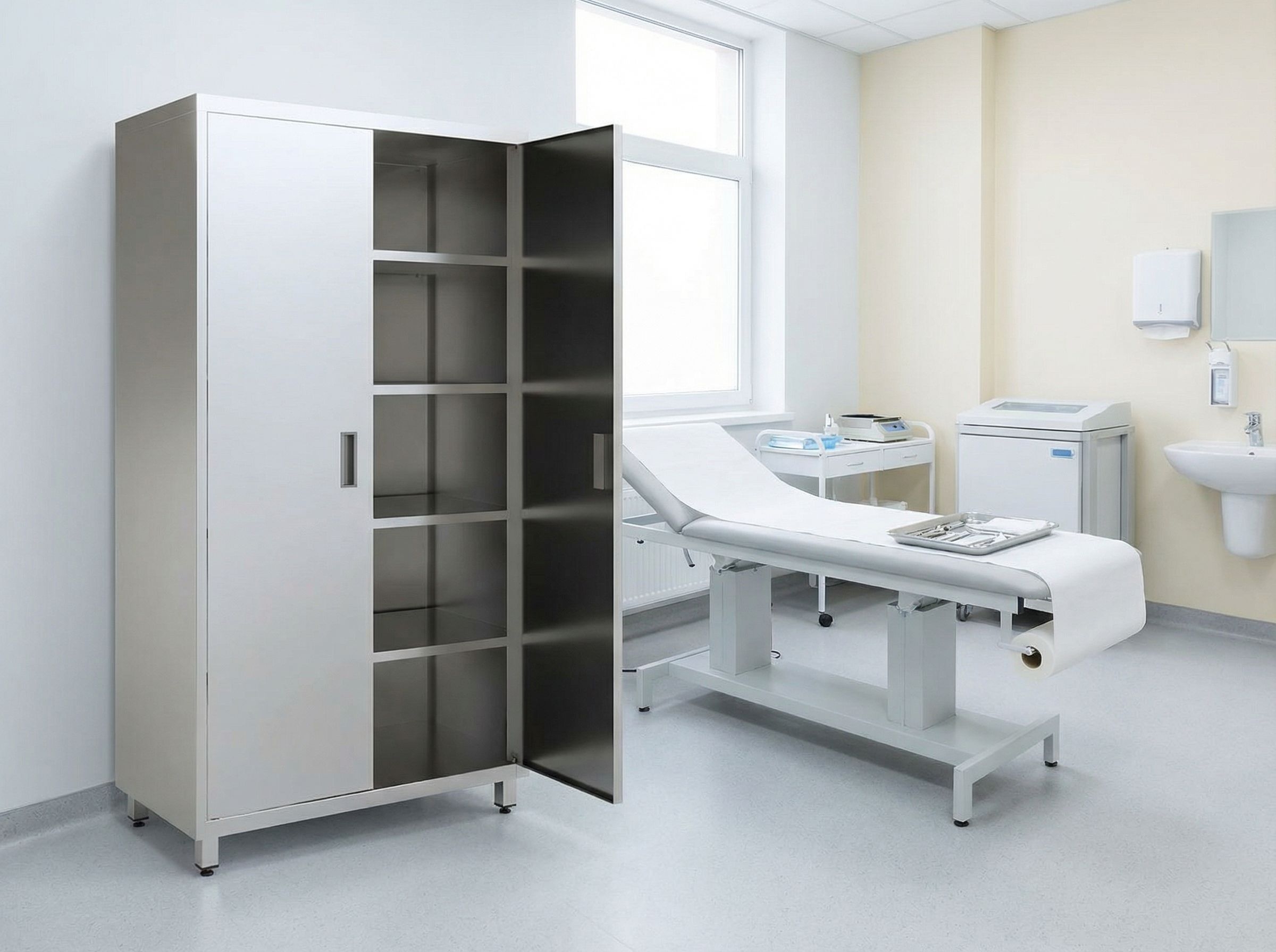 Для чего в медицинской клинике нужны медицинские шкафы из нержавеющей стали