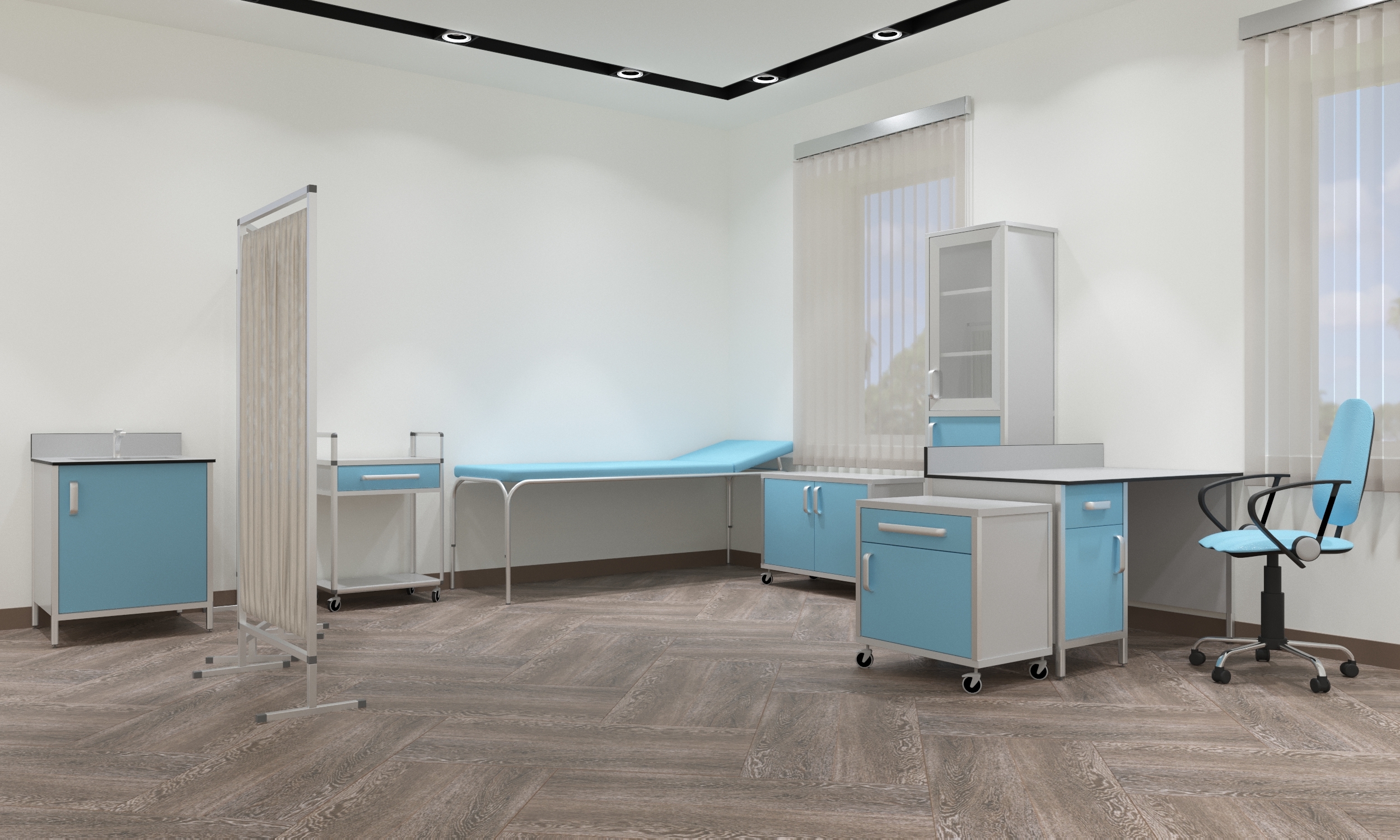 Медицинская мебель и стерильность в медицинских учреждениях