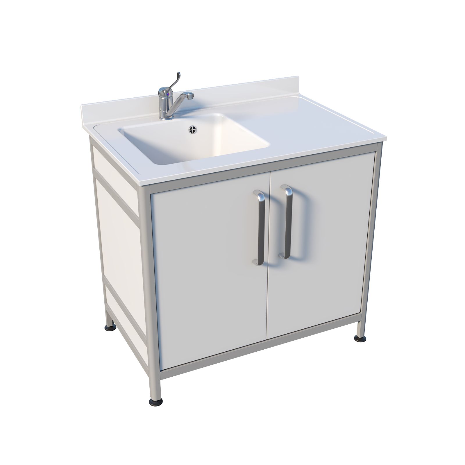 Мойки на алюминиевом профиле — купить в Медмебель.ру