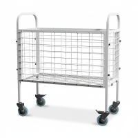 Тележка для перевозки малогабаритных медицинских изделий АСК ТБ.03.00 — купить в Медмебель.ру