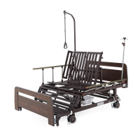 Кровать механическая Med-Mos E-45А (ЛДСП венге) ширина ложемента 120 см — купить в Медмебель.ру