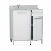 Стол лабораторный с мойкой ДМ-3-111-06 — купить в Медмебель.ру