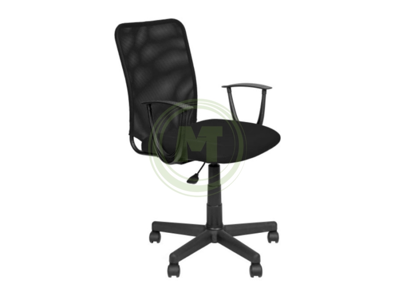 Офисное кресло AV 220 PL ткань/сетка черная