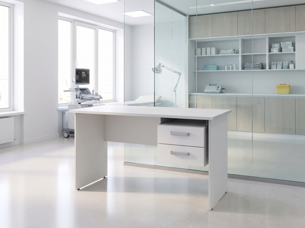 Стол медицинский MD СМ 10.01 STR Medical в интерьере клиники Стол медицинский MD СМ 10.01 STR Medical в интерьере клиники