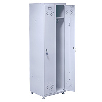 Медицинские металлические шкафы для одежды — купить в Медмебель.ру
