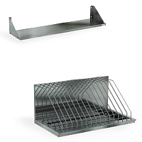 Полки из нержавеющей стали — купить в Медмебель.ру