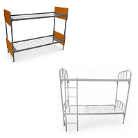 Кровати двухъярусные для больниц — купить в Медмебель.ру