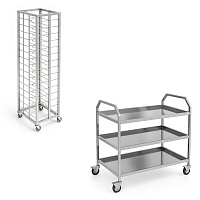 Тележки из нержавеющей стали — купить в Медмебель.ру