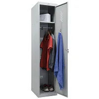 Шкаф для раздевалок Практик усиленный ML 11-40 базовый модуль (LS-01-40) — купить в Медмебель.ру