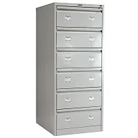 Картотечный шкаф ПРАКТИК AFC-06 — купить в Медмебель.ру