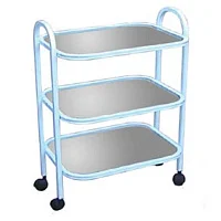 Стол 3-х полочный с полками из н/ж стали — купить в Медмебель.ру