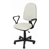 Офисное кресло Престиж белое — купить в Медмебель.ру