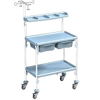 Тележка инструментальная ТИ-2-ВШ-01 Кронт — купить в Медмебель.ру