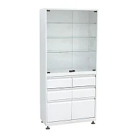 Шкаф медицинский ШМС-2-Р-4/2 — купить в Медмебель.ру