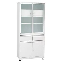 Шкаф медицинский ШМС-2-А-Т-Р-2 — купить в Медмебель.ру