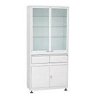 Шкаф медицинский ШМС-2-А-Р-2 — купить в Медмебель.ру