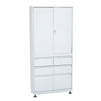 Шкаф медицинский ШММ-2-Р-4/2 — купить в Медмебель.ру