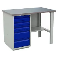 Верстак Profi (№202) WT120.WD5/F1.000 — купить в Медмебель.ру