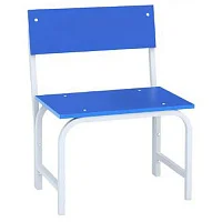 Скамья гардеробная со спинкой ЛДСП 500 — купить в Медмебель.ру