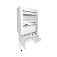 Шкаф вытяжной медицинский СТР МД 151.03 — купить в Медмебель.ру