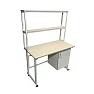 Стол лабораторный с надстройкой СЛн 16.003