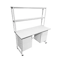 Стол лабораторный с надстройкой СЛн 16.005 — купить в Медмебель.ру