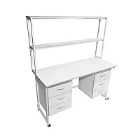 Стол лабораторный с надстройкой СЛн 16.007 — купить в Медмебель.ру