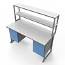 Стол лабораторный с надстройкой СЛн 16.007