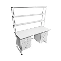 Стол лабораторный с надстройкой СЛн 16.008 — купить в Медмебель.ру