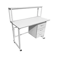 Стол лабораторный с надстройкой СЛн 16.012 — купить в Медмебель.ру