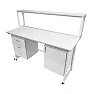 Стол лабораторный с надстройкой СЛн 16.013