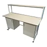 Стол лабораторный с надстройкой СЛн 16.014