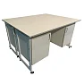Стол лабораторный островной Сло 22.004