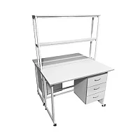 Стол лабораторный островной Сло 22.015 — купить в Медмебель.ру