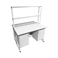 Стол лабораторный островной Сло 22.016 — купить в Медмебель.ру