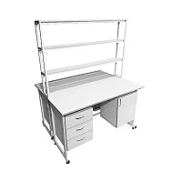 Стол лабораторный островной Сло 22.024 — купить в Медмебель.ру