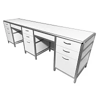 Стол лабораторный MED 10.013al — купить в Медмебель.ру