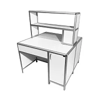 Стол лабораторный островной MED 11.001al — купить в Медмебель.ру