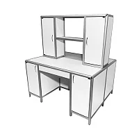 Стол лабораторный островной MED 11.003al — купить в Медмебель.ру