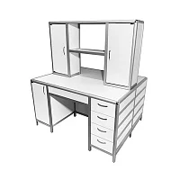 Стол лабораторный островной MED 11.004al — купить в Медмебель.ру