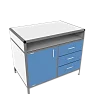 Стол-тумба лабораторная MED 12.008al