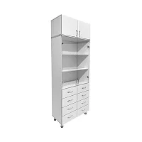 Шкаф медицинский СТР МД 103.21 + Шкаф-антресоль СТР МД 112.02 — купить в Медмебель.ру