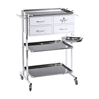 Столик медицинский анестезиолога СМА-9 — купить в Медмебель.ру