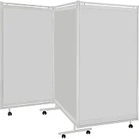 Ширма медицинская М171-01/3 3х секционная, пластик — купить в Медмебель.ру