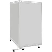 Ширма медицинская М171-01/2 2х секционная, пластик — купить в Медмебель.ру