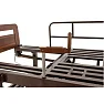 Кровать механическая Med-Mos E-49 (ЛДСП венге) с туалетным устройством и функцией «кардиокресло»